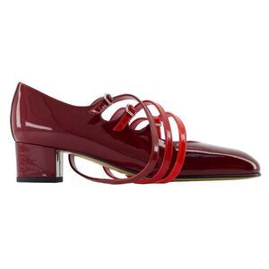 Spaghetti Pumps - Carel - Leather - Burgundy